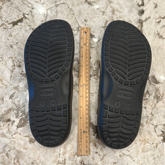 Brand new without tags Crocs Baya II flip-flops, unisex M8/W10 black - Picture 2 of 6
